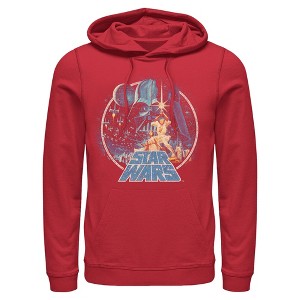 Mens Star Wars Victory Scene Lightweight Hoodie - 1 of 4