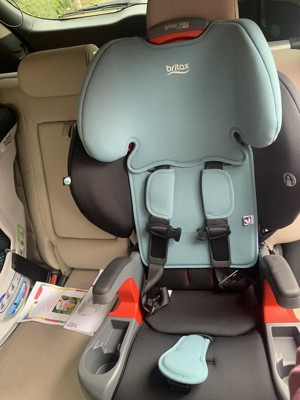 Britax - Grow with You ClickTight Harness Booster Car Seat, Grey Contour