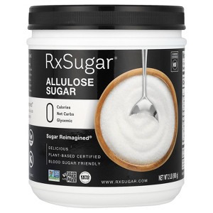 RxSugar Allulose Sugar, 2 lb (908 g) - 1 of 4