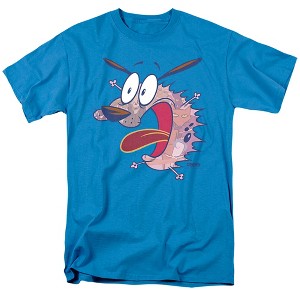 Courage The Cowardly Dog Evil Inside Adult T-Shirt - 1 of 4