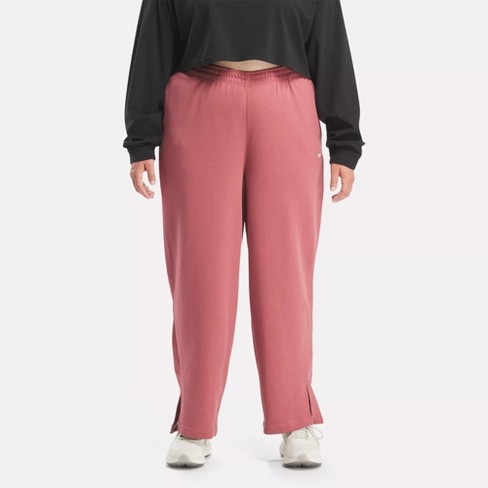 Reebok Classics Wide Straight Leg Pants (plus Size) 4x Sedona Rose : Target