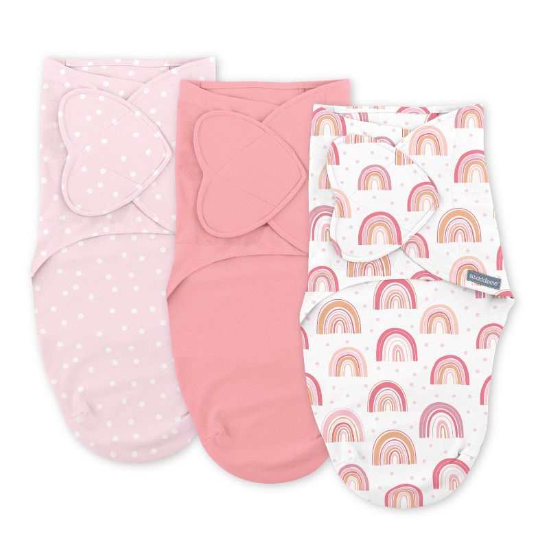  SwaddleMe by Ingenuity Monogram Collection Swaddle - S/M - 0-3 Months - 3pk, 1 of 10
