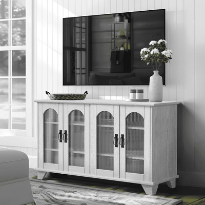 Lirago TV Stand for TV up to 65" Media Console-White