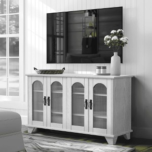 Lirago TV Stand for TV up to 65" Media Console-White - 1 of 4