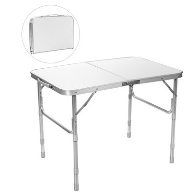 Table de camping pliante 6 pers. en aluminium