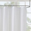72" Modern Striped Textured Shower Curtain,  Shower Curtain Bathroom Decor For Home Hotel - 2 of 4