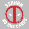 Men's Marvel Shh… No One Cares Logo T-Shirt - 2 of 3