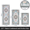 BAGOKIE 3 Pieces Anti Fatigue Kitchen Mats Non-Slip Kitchen Rug Set - 4 of 4