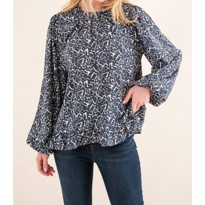 Women's Running Out of Time Blouse - And The Why - 1 of 4