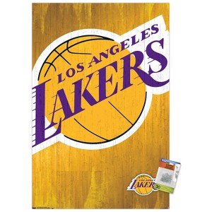Trends International NBA Los Angeles Lakers - Logo 13 Unframed Wall Poster Prints - 1 of 4