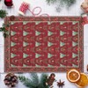 Large Christmas Living Room Rug, Christmas Area Rug, Ultra-Soft Decorative Xmas Tree Accent Rugs, Non Slip Washable Foldable Thin Festive Carpet - 3 of 4