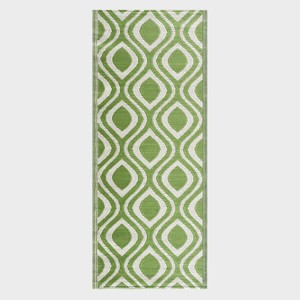 Playa Rug Venice Plastic Rectangle Woven Indoor Outdoor Floor Mat - 1 of 4
