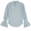 bar III Womens Mock Neck Lace Pullover Blouse - 2 of 2