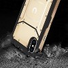 Reiko iPhone X/iPhone XS Metallic Front Cover Case in Orange - 3 of 4