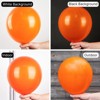 PartyWoo Balloons Orange Fall Tangerine 12 Inch 50 pcs - 2 of 4
