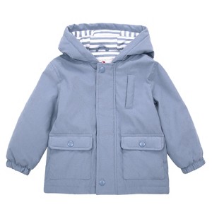 Rokka&Rolla Toddler Baby Boys' Jersey Lined Puffer Jacket - 1 of 4