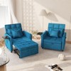 3-in-1 Sofa Bed with Wing Table, USB Ports, and Adjustable Backrest - 2 of 4