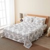 Printed Super Soft Microfiber Sheet Set - Isla Jade - 2 of 4