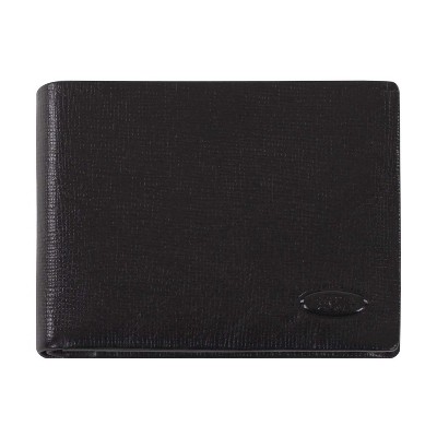 Bric's Men's Gran Sasso Saffiano Leather Wallet with Transparent Flap