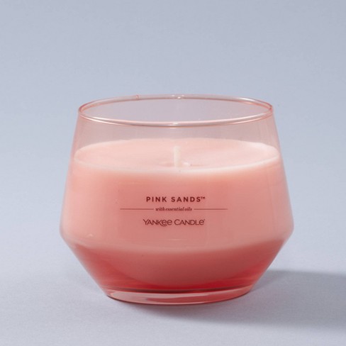 Yankee Candle 2-Wick Pink Sands Pink Jar Candle (Signature) in the Candles  department at