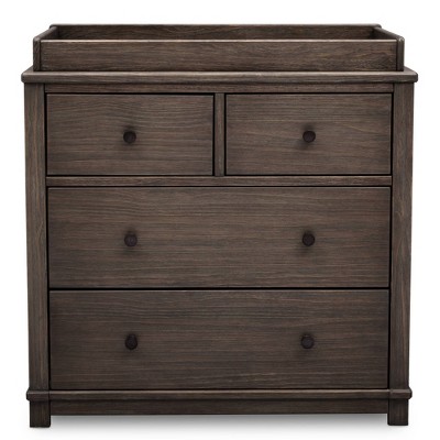 Simmons Kids Monterey 4 drawer Dresser With Changing Top And Interlocking Drawers Rustic Gray Target