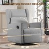 COMHOMA Baby Gliders, Rocking Recliner Chairs & Modern Nursery Chairs - 4 of 4