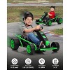 24V Kids Go Kart, 2×300W Motors, 8.1MPH Drift Racing Car w/ 9Ah Battery, Music, Horn & Seatbelt for Ages 8–12 - 2 of 4
