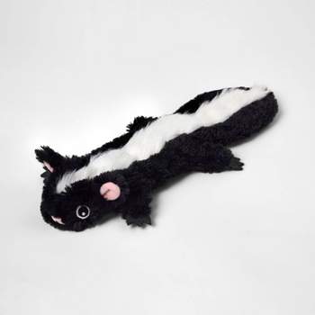 Skunk Flat Crinkle Plush Dog Toy - Boots & Barkley™