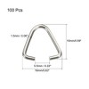 Unique Bargains Quick Attach Chain for Hanging Board Connection Triangle Open Rings - 2 of 4