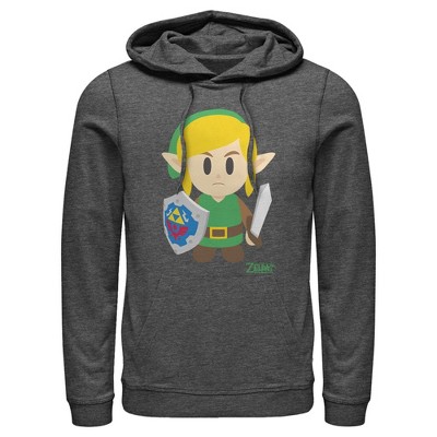 Men's Nintendo Legend of Zelda Link's Awakening Avatar Pull Over Hoodie