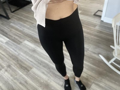 Assets Spanx Cropped Seamless Black Shaping Leggings Egypt