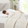 Sapphtopaz Cotton Tightly Woven Waffle Blanket, Ultra Soft Breathable Cooling Blanket Throw Blanket,100% Cotton, Machine Washable - 3 of 4