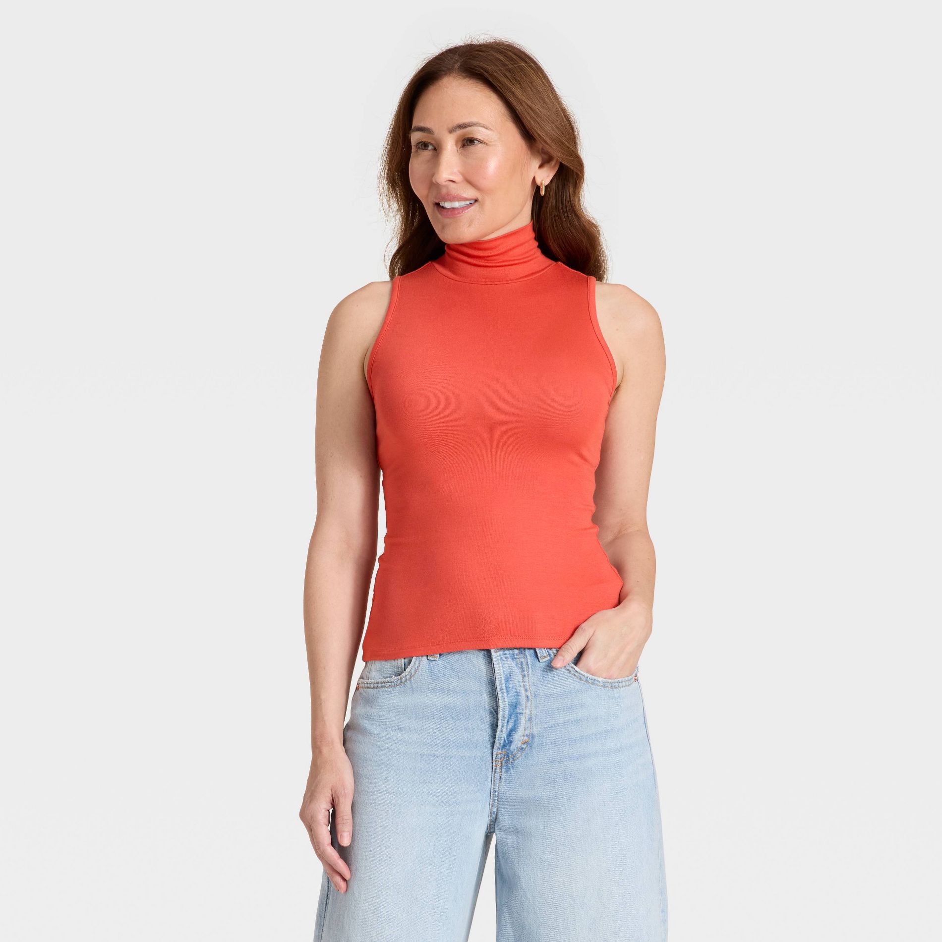 Women's Tank Top - Universal Thread™ Rust M