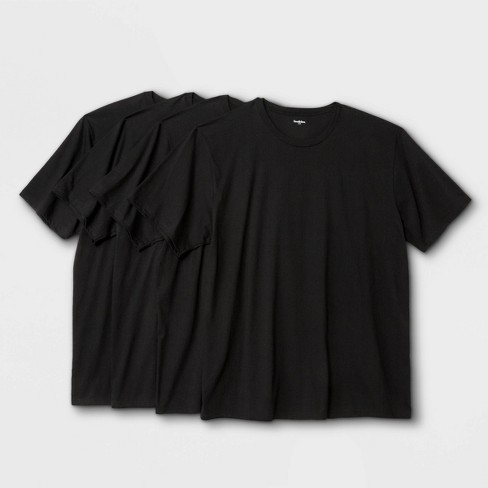 Let at forstå Forbandet slot Men's Big & Tall Short Sleeve 4pk Crew-neck T-shirt - Goodfellow & Co™ :  Target