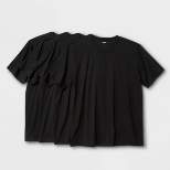 Men's Big & Tall Short Sleeve 4pk Crew-Neck T-Shirt - Goodfellow & Co™