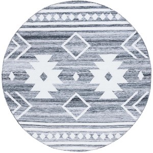 Kilim With Fringes KLM764 Flat weave Rugs - Safavieh - 1 of 4