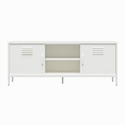 RealRooms Shadwick Metal Locker-Style TV Stand for TVs up to 65"