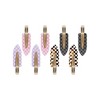 Holler and Glow Creaseless Hair Clips - Gold - 8ct - 2 of 4