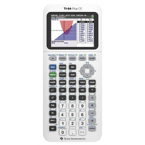 Texas Instruments 84 Plus CE Graphing Calculator - White - image 1 of 3
