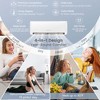 Costway 24,000 BTU Mini Split Air Conditioner AC Unit with Heat Pump & Alexa Googlehome Remote Control - 3 of 4