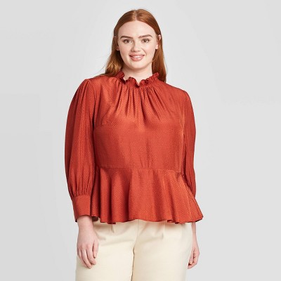 target plus size blouses