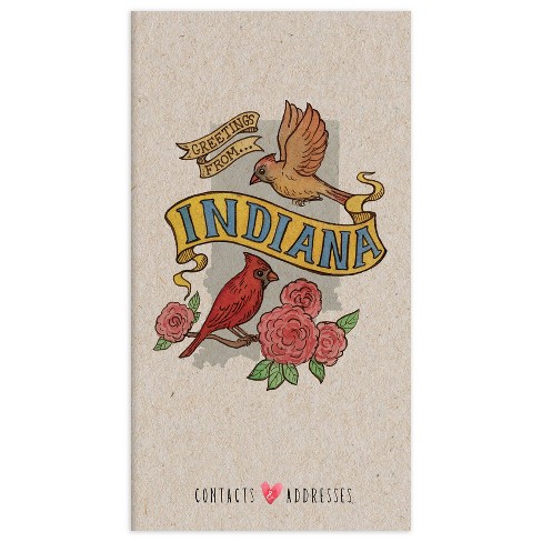 Address Book 3.5" x 6" - Greetings From Indiana - image 1 of 4
