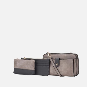 MKF Collection Muriel Crossbody Bag with Card Holder and Small Pouch by Mia K - 1 of 4