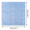 INSPIRE CHIC Men's Satin Leaf Embroidered Pocket Squares - 2 of 4