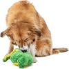 Dog Toy, Hides-Dispenses Treats, Squeaks-Crinkles, Soft Animal Character, Tug-Solve-Thrash-Play - 2 of 4