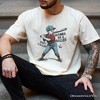 Baseball Retro T-Shirt Wanna Be a Baller, Vintage White and Natural Tee| OrnamentallyYou - 4 of 4
