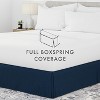 Premium Pleated Dust Ruffle Bed Skirt - Easy Fit - Becky Cameron - 2 of 4