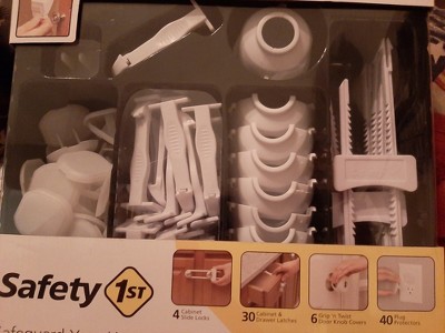 Safety 1st Safety Essentials Childproofing Kit - White 46pc : Target