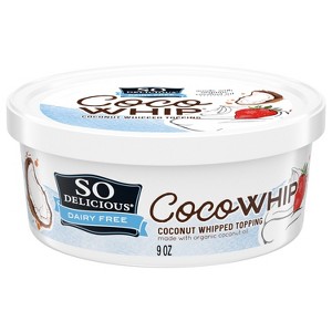 So Delicious Frozen Dairy Free Original CocoWhip - 9oz Tub - 1 of 4