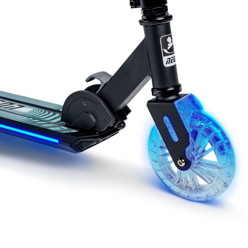 Yvolution Neon Flash 2 Wheel Kids&#39; Kick Scooter with LED Lights, 3 of 11